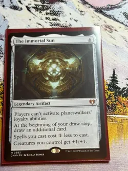 The Immortal Sun [Commander Masters] Near Mint - Image 3