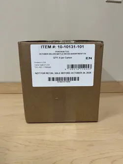 Pokemon Gengar/Diancie ex Mega Battle Deck Case 3 Of Each - Sealed Case - Image 1