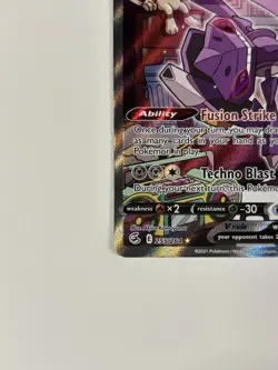 Genesect V 255/264 - Fusion Strike Alternate Art Ultra Rare Pokemon TCG- NM Card - Image 3