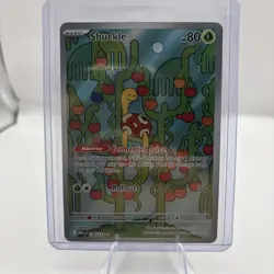 Pokemon TCG - Shuckle Illustration Rare 136/132 Me01: Mega Evolution Holo - Image 1