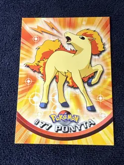 Ponyta #77 2000 Topps Pokemon TV Animation Edition Series 2 151 original tcg - Image 1