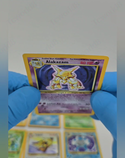 Pokemon Base Set 2 Holo "Alakazam, Poliwrath, Pidgeot, Scyther, etc." (H Played) - Image 2