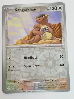 Kangaskhan - 165/197 - Reverse Holo Uncommon - Obsidian Flames - Pokemon - NM/M - Image 1