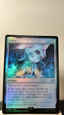Elixir Foil Uncommon [NM] - MTG FIN - Image 1