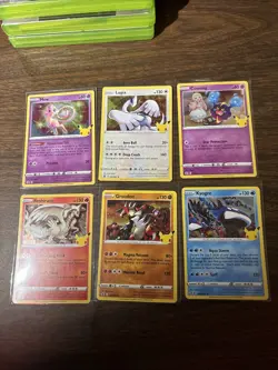 🔥Pokemon Celebrations Holo Lot- Mew, Lugia, Reshiram, Kyogre, Groudon, Cosmog🔥 - Image 1