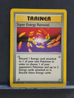 Super Energy Removal 079/102; 1999 Base Set; Pokemon - Image 1