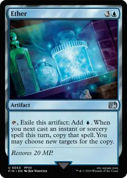 MTG Final Fantasy - Ether (x2) *FOIL* - NM - Image 1