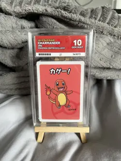 Charmander Japanese Old Maid Pokemon Center Exclusive Ace 10 - Image 1