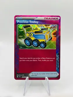 Pokemon Precious Trolley 185/191 Surging Sparks Scarlet & Violet ACE SPEC Rare - Image 1