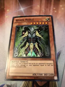 Worm Noble - HA02-EN025 - Super Rare - Unlimited Edition x1 - Lightly Played - Image 1
