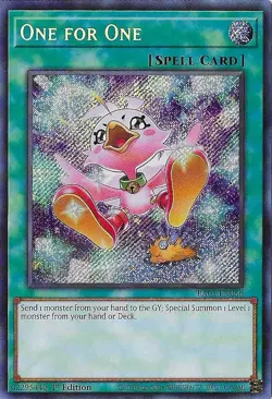 Yu-Gi-Oh! One for One (Alternate Art) (Secret Rare) Secret Rare Quarter Century - Image 1