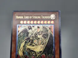 Yu-Gi-Oh Hamon, Lord of Striking Thunder SOI-EN002 1st Edition Ultimate Rare LP - Image 2