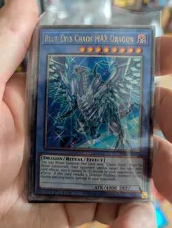 Yu-Gi-Oh Blue-Eyes Chaos Max Dragon Alt Art Quarter Century RA04-EN051 - Image 1