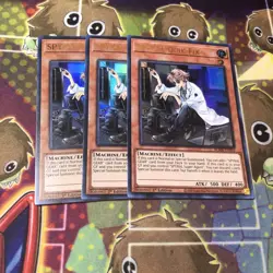 Yugioh SPYRAL Quik-Fix X3 Ultra BLMR-EN056 1st Near Mint Playset - Image 1