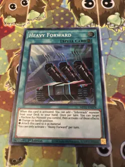 Yu-Gi-Oh! TCG Heavy Forward MP21-EN079 1st Edition Super Rare - Image 1