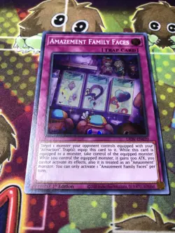 Yugioh - Amazement Family Faces (Super Rare) (1st Edition) - LIOV-EN070 (P) - Image 1