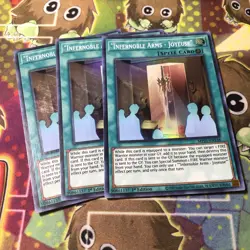 Yu-gi-oh! TCG 3x Infernoble Arms - Joyeuse MP21-EN138 x3 SUPER YUGIOH! SPELL NM - Image 1