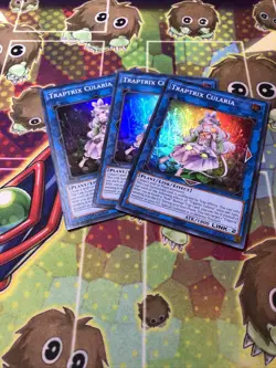 YuGiOh! 3x Traptrix Cularia MP22-EN087 Super RARE Yu-gi-oh! TCG x3 SET Fast Ship - Image 1