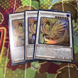 Yu-gi-oh! TCG 3x Gaiarmor Dragonshell MP22-EN147 x3 Ultra YUGIOH! NM - Image 1