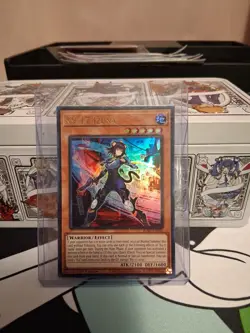 K9-17 Izuna JUSH-EN031 Ultra Rare Yu-Gi-Oh Justice Hunters 1st Edition - Image 1