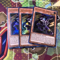 Yugioh x3 Ukiyoe-P.U.N.K. Sharakusai BLMR-EN061 Ultra Rare 1st Edition - Image 1