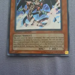 Yugioh! The Wicked Eraser JUMP-EN016 Ultra Rare Limited Edition LP - Image 4