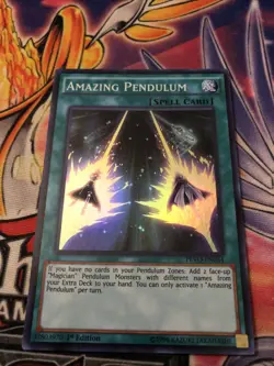 Amazing Pendulum - PEVO-EN034 - Super Rare - 1st Edition - Image 1