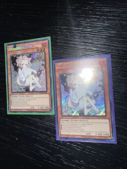 x2 Ash Blossom & Joyous Spring (Alternate Art) - RA04-EN025 - Secret Rare Yugioh - Image 1