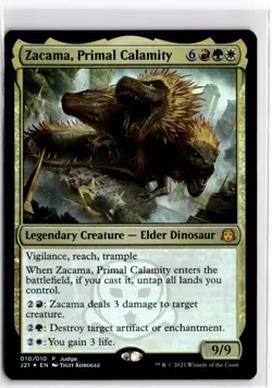 FOIL Zacama, Primal Calamity JDG LP x1 MTG Magic: the Gathering - Image 1