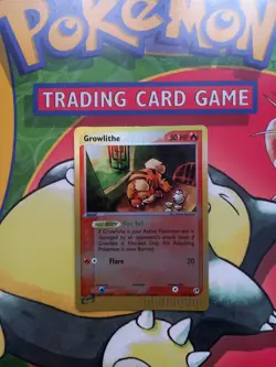 Growlithe 65/100 Reverse Holo EX Sandstorm Pokemon Card - Image 1