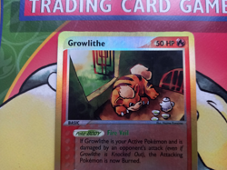 Growlithe 65/100 Reverse Holo EX Sandstorm Pokemon Card - Image 3