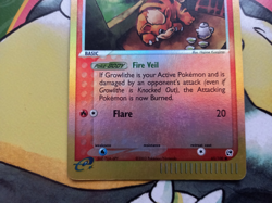 Growlithe 65/100 Reverse Holo EX Sandstorm Pokemon Card - Image 4