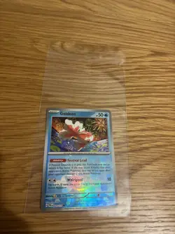 Pokemon TCG - Goldeen Masterball Holo Card 020/131 Prismatic Evolutions - Image 1