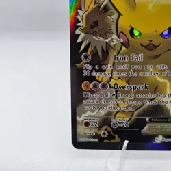 Pokemon TCG Pikachu EX XY124 Holo Promo Card - Image 4