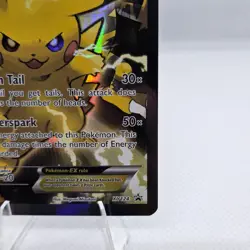 Pokemon TCG Pikachu EX XY124 Holo Promo Card - Image 5