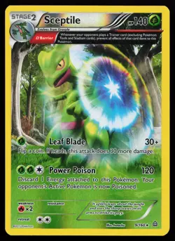 Sceptile (Omega) 9/160 Holo Rare XY - Primal Clash Reverse Holo Pokemon Card - Image 1