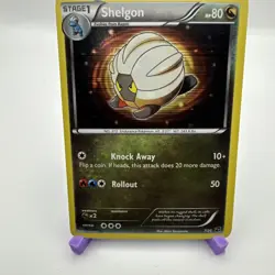 Pokemon Card Shelgon 7/20 Dragon Vault Holo Rare LP - Image 1