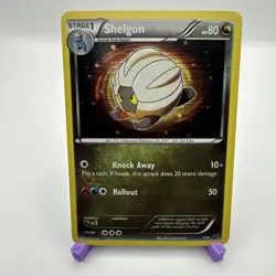 Pokemon Card Shelgon 7/20 Dragon Vault Holo Rare LP - Image 2