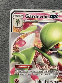 Gardevoir GX 2017 World Championships Pokemon Card 93/147 Diego Cassiraga LP - Image 2