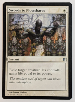 MTG Card - 1x Swords to Plowshares - Conspiracy - NM - Magic the Gathering - #84 - Image 1