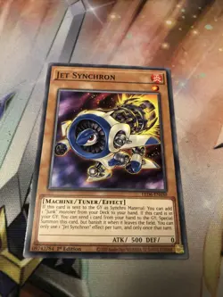 Yugioh Jet Synchron LED6-EN030 1st Edition Mint Card - Image 1