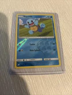 Squirtle Common Reverse Holo Card 23/181 Pokemon TCG Sm-Team Up - Image 1