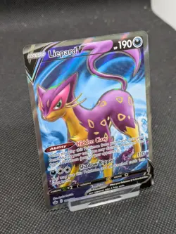 Liepard V 180/198 Chilling Reign Full Art Ultra Rare Holo Pokemon Card NM/M - Image 2