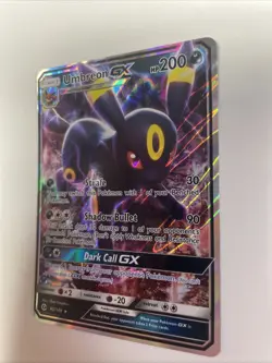 Pokemon TCG Sun & Moon Umbreon GX #80/149 Full Art Secret Rare Card LP Free Ship - Image 3