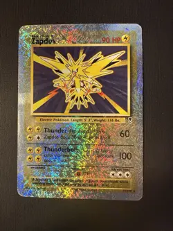 Pokemon TCG Zapdos 2002 Legendary Collection Reverse Holo Holo Card 19/110 HP - Image 2