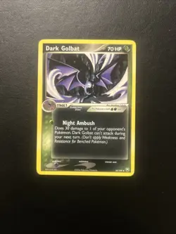 Dark Golbat 34/109 Team Rocket Returns Pokemon Card Regular Uncommon Near Mint - Image 1