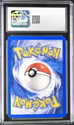 CGC 8.5 Politoad 2000 Neo Discovery 8/75 Fart SWIRL Holo Rare Pokemon Card psa - Image 2