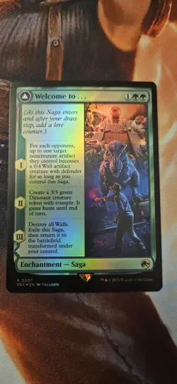 Jurassic World Magic the Gathering Collection Welcome To... Foil - Image 1