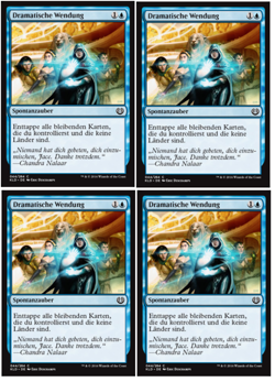 4 x Dramatische Wendung / Dramatic Reversal - KALADESH - deutsch * Playset * - Image 1