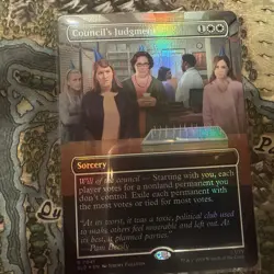 Council's Judgment FOIL Dwight's Destiny Secret Lair Bonus #7041 The Office MTG - Image 1